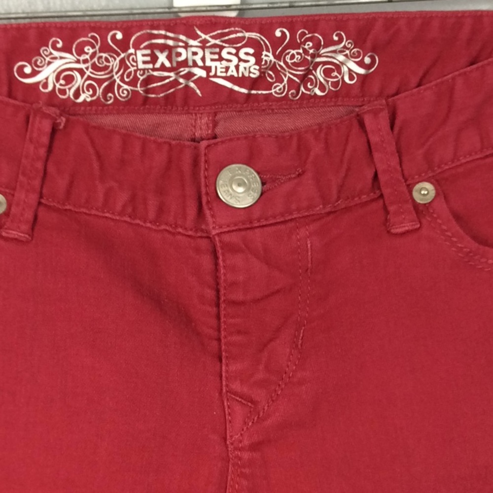 Express Jeans Legging Zelda Slim Fit Ultra Low 6 - Picture 3 of 6